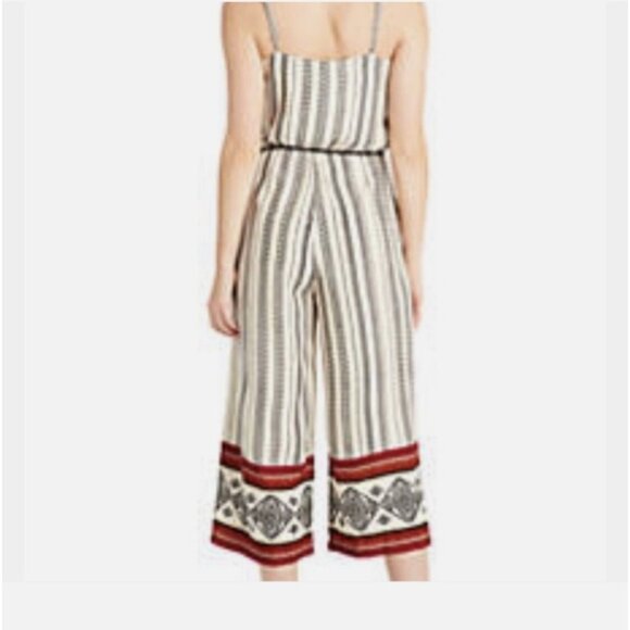 ✅3/$20 Sale Jessica Simpson Jumpsuit-Black, tan, garnet with pockets- Size Med - Picture 4 of 11